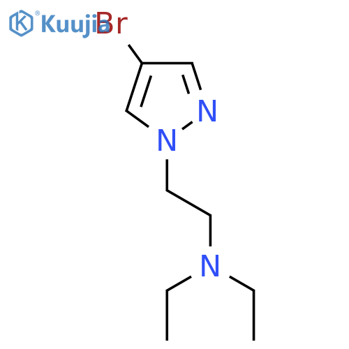 [2-(4-Bromopyrazol-1-yl)ethyl]diethylamine structure