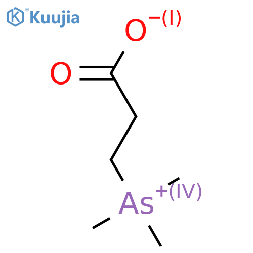 2-(trimethylarsonio)propanoate structure