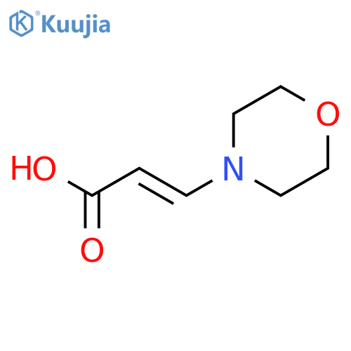 3-(morpholin-4-yl)prop-2-enoic acid structure