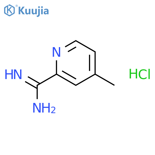 4-Methylpicolinimidamide hydrochloride structure