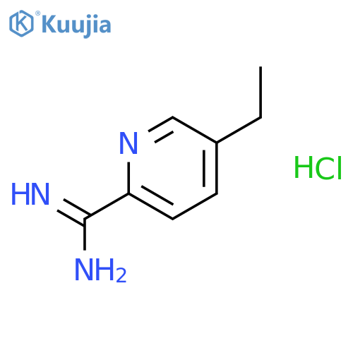 5-Ethylpicolinimidamide hydrochloride structure