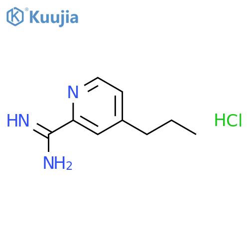 4-Propylpicolinimidamide hydrochloride structure