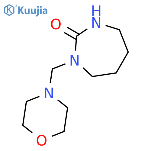 2H-1,3-Diazepin-2-one, hexahydro-1-(4-morpholinylmethyl)- structure