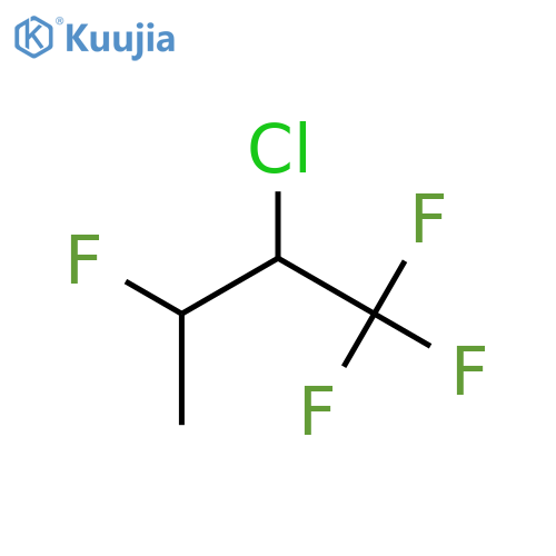 Butane, 2-chloro-1,1,1,3-tetrafluoro- structure
