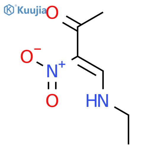 3-BUTEN-2-ONE, 4-(ETHYLAMINO)-3-NITRO-, (Z)- structure