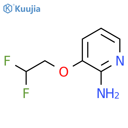 3-(2,2-Difluoroethoxy)pyridin-2-amine structure