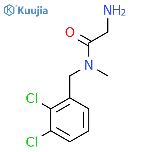 2-Amino-N-(2,3-dichloro-benzyl)-N-methyl-acetamide structure