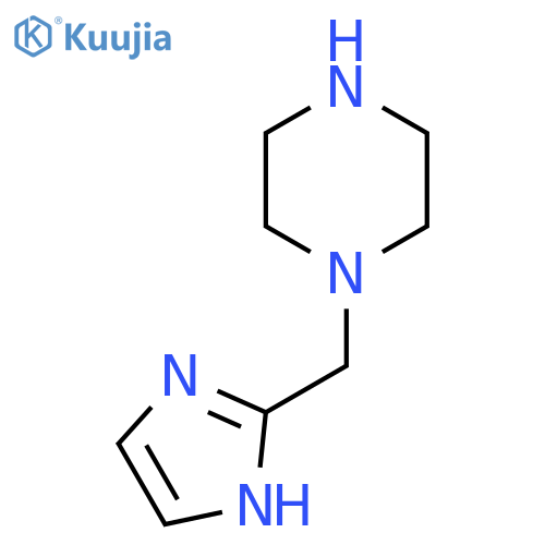 1-(1H-Imidazol-2-ylmethyl)piperazine structure