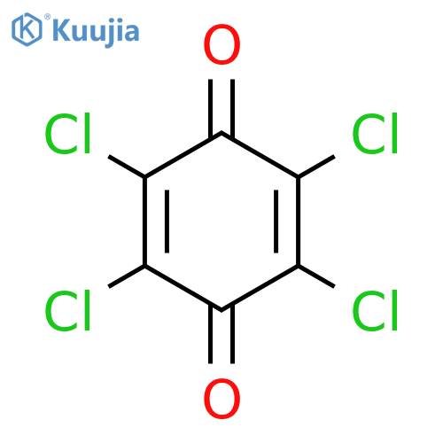 Tetrachloro-1,4-benzoquinone structure