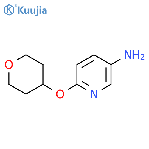 6-(Tetrahydro-2H-pyran-4-yloxy)pyridin-3-amine structure