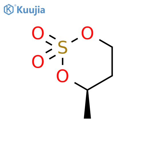 (4R)-4-methyl-1,3,2lambda6-dioxathiane-2,2-dione structure