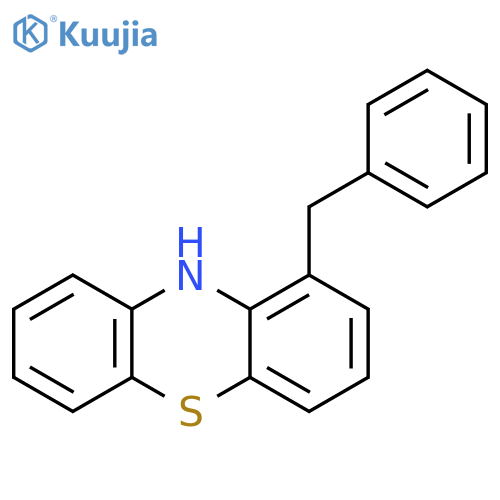 10H-Phenothiazine, 1-(phenylmethyl)- structure