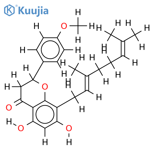 8-geranylisosakuranetin structure