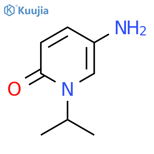 5-Amino-1-(propan-2-yl)-1,2-dihydropyridin-2-one structure