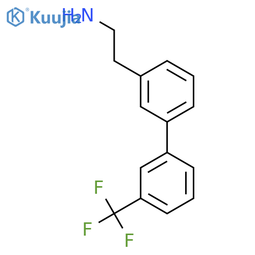 2-{3-3-(trifluoromethyl)phenylphenyl}ethan-1-amine structure