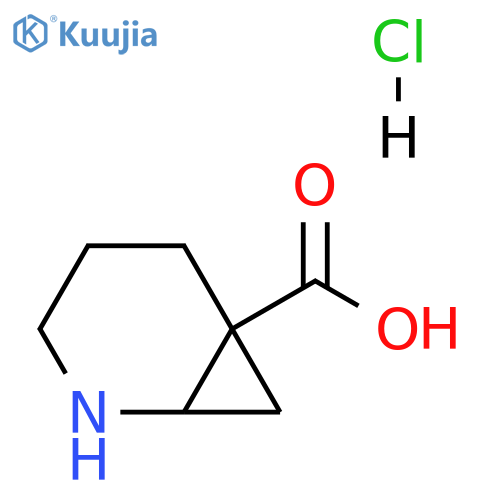 2-azabicyclo[4.1.0]heptane-6-carboxylic acid hydrochloride structure