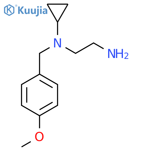 N*1*-Cyclopropyl-N*1*-(4-methoxy-benzyl)-ethane-1,2-diamine structure