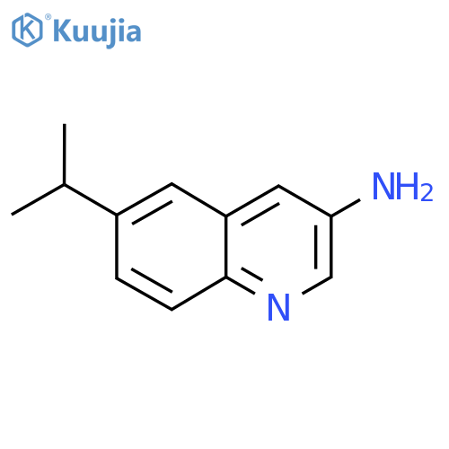 6-Isopropylquinolin-3-amine structure