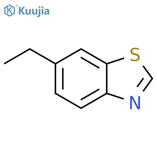 Benzothiazole, 6-ethyl- structure
