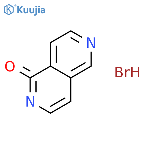 [2,6]-naphthyridin-1-(2H)-one hydrobromide structure