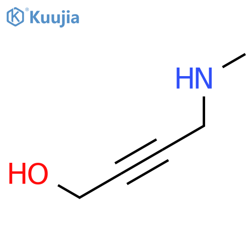 4-(Methylamino)but-2-yn-1-ol structure