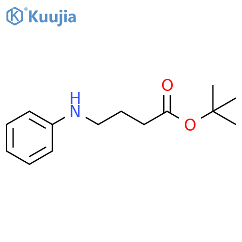 tert-butyl 4-(phenylamino)butanoate structure