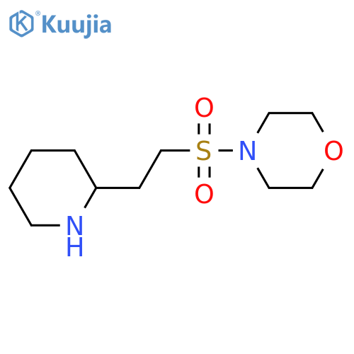 4-[[2-(2-Piperidinyl)ethyl]sulfonyl]-morpholine structure