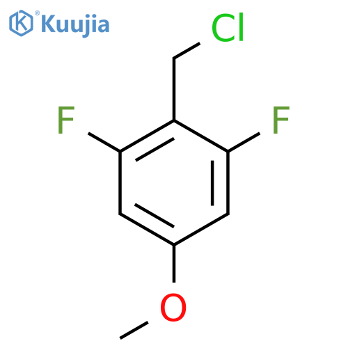 2-(Chloromethyl)-1,3-difluoro-5-methoxybenzene structure