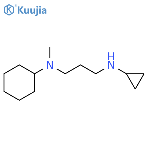 1,3-Propanediamine, N1-cyclohexyl-N3-cyclopropyl-N1-methyl- structure