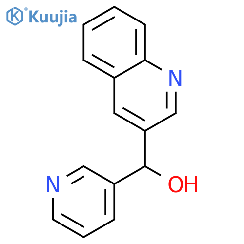(3-Pyridyl)(3-quinolyl)methanol structure