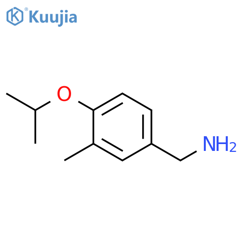4-Isopropoxy-3-methylbenzylamine structure