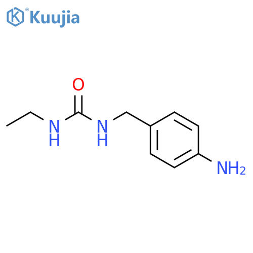 1-(4-Aminophenyl)methyl-3-ethylurea structure