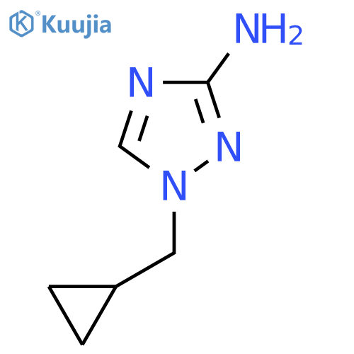 1-(Cyclopropylmethyl)-1h-1,2,4-triazol-3-amine structure