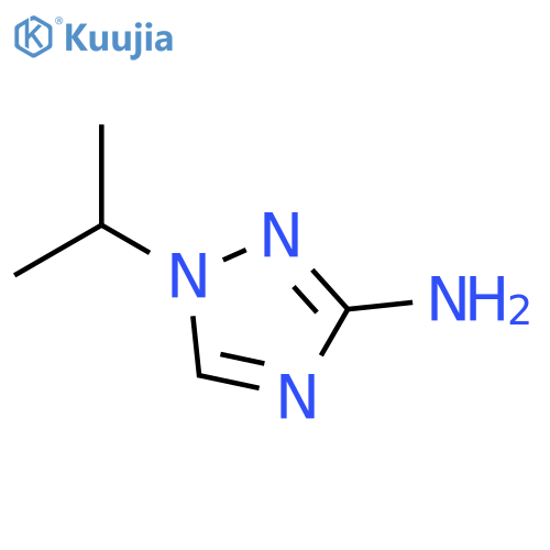 1-(propan-2-yl)-1H-1,2,4-triazol-3-amine structure