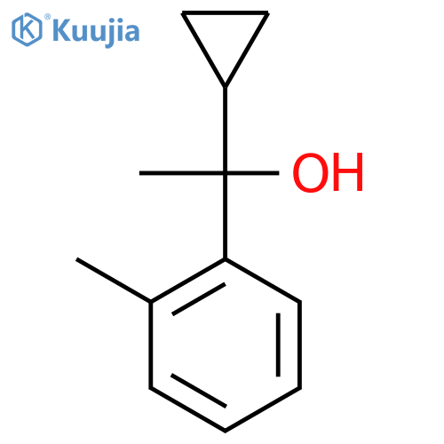 1-Cyclopropyl-1-(o-tolyl)ethanol structure