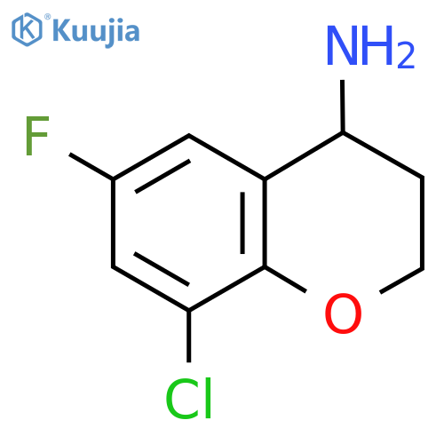 8-Chloro-6-fluorochroman-4-amine structure