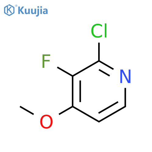 2-Chloro-3-fluoro-4-methoxypyridine structure