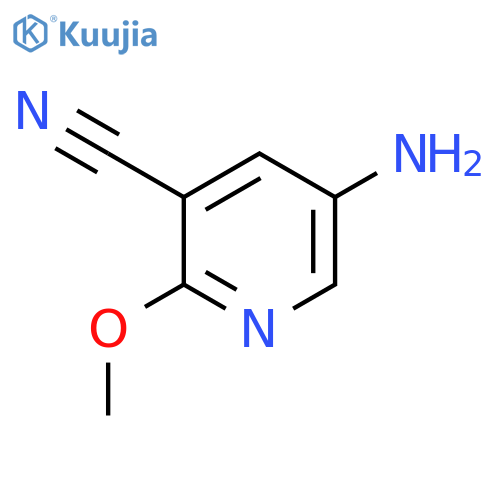 5-Amino-2-methoxypyridine-3-carbonitrile structure