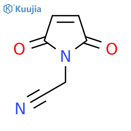 2-(2,5-Dioxo-2,5-dihydro-1H-pyrrol-1-yl)acetonitrile structure