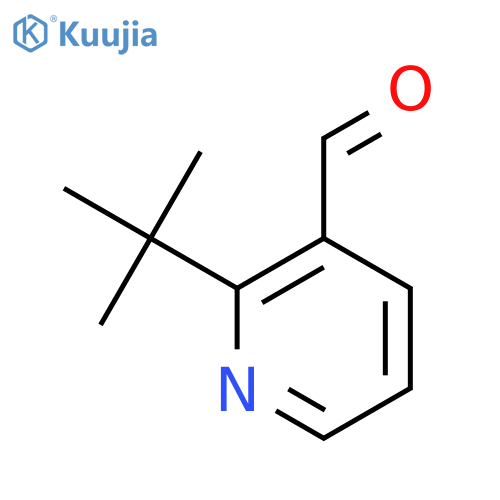 2-tert-butylpyridine-3-carbaldehyde structure