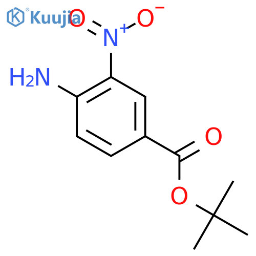 tert-butyl 4-amino-3-nitrobenzoate structure