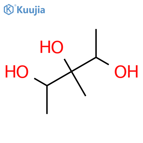 3-methylpentane-2,3,4-triol structure