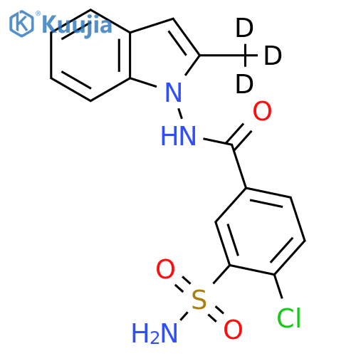Dehydro Indapamide-d3 structure