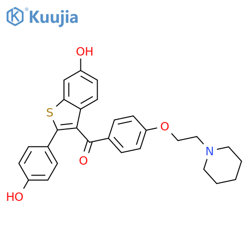 Raloxifene-d4 structure