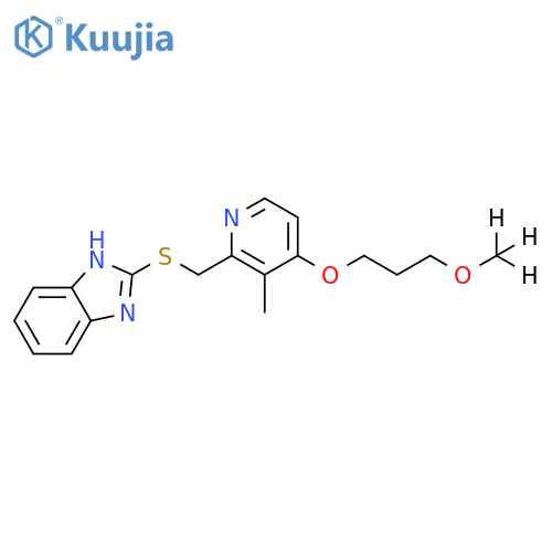 Rabeprazole-d3 Sulfide structure