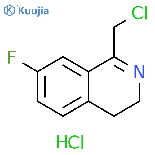 1-(Chloromethyl)-7-Fluoro-3,4-Dihydroisoquinoline Hydrochloride structure