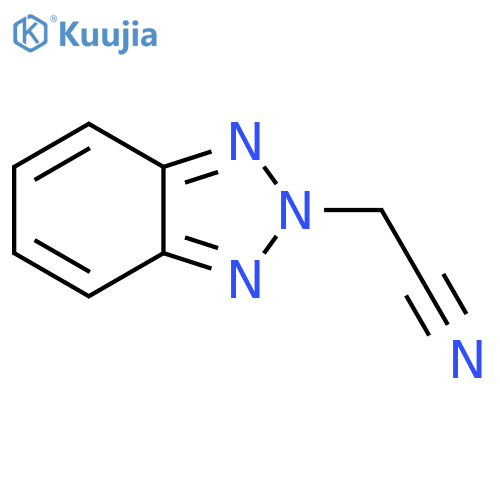 2-(2H-Benzo[d][1,2,3]triazol-2-yl)acetonitrile structure