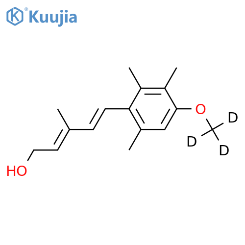 5-(4-Methoxy-d3-2,3,6-trimethylphenyl)-3-methyl-2,4-pentadien-1-ol structure