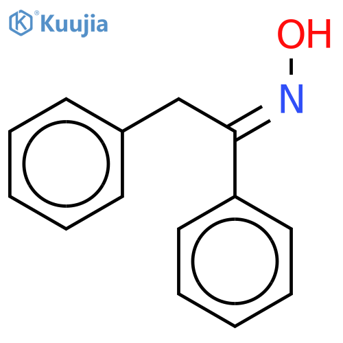 Deoxybenzoin Oxime-15N structure