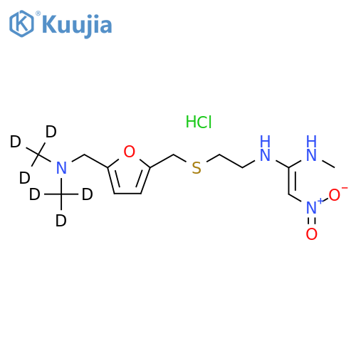 Ranitidine-d6 Hydrochloride (>90%) structure